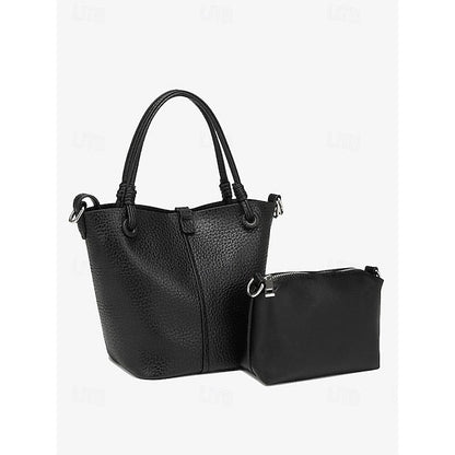 Women's Pouch Stylish Bag Bucket Matching with – Leather FashionChic