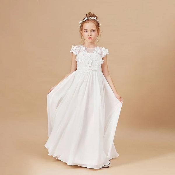 First Girl Dress Princess Communion Girls' Flower FashionChic
