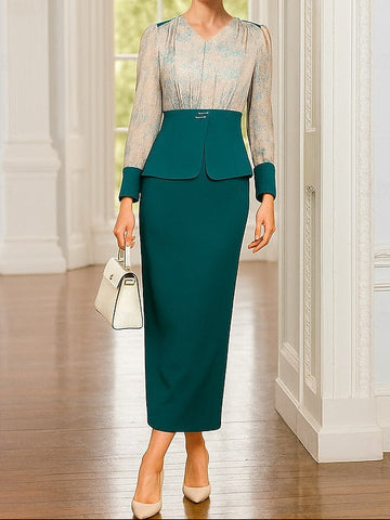 Sets of Formal Dress Bride Elegant Two the Mother Piece FashionChic