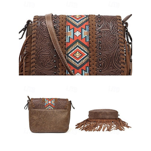 PU Bag Women's Shoulder Crossbody Bags FashionChic