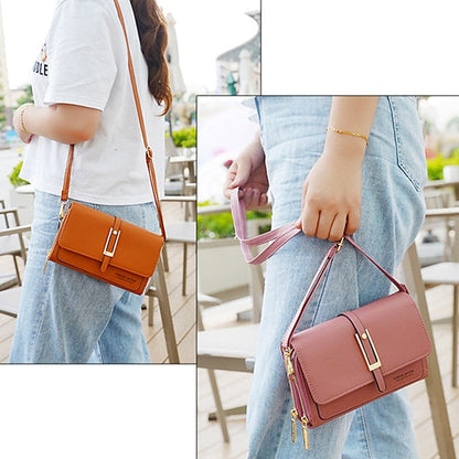 PU Crossbody Phone Bag Mobile Leather Women's Wallet FashionChic