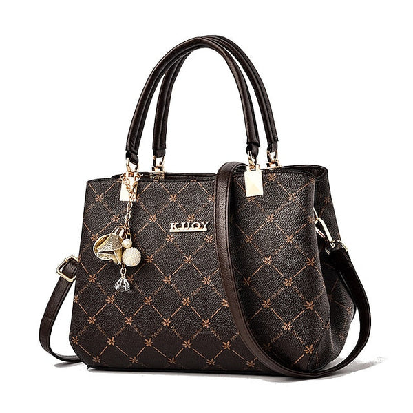 Women's Men's PU Party Leather Bag Shoulder Handbag FashionChic