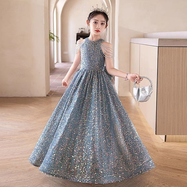 Kid's Girl Girls' Princess Dress Flower FashionChic