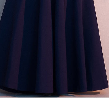 the Bride High Simple Neck Mother Dress A-Line of Floor Elegant FashionChic