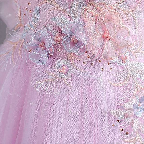 Princess Kid's Flower Girls' Dress Girl FashionChic