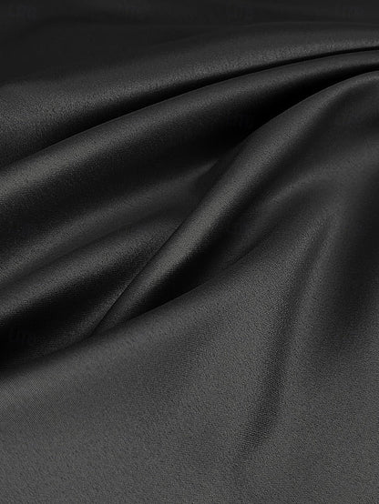 Gown Bride Black Mother Elegant Tie the of Evening A-Line Dress FashionChic