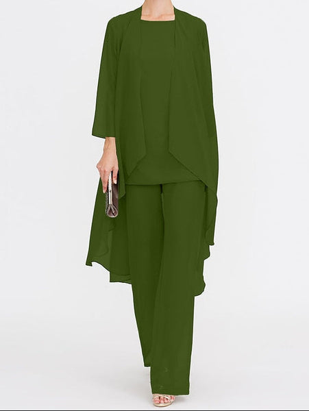 the Wedding Piece Bride Mother 3 Pantsuit Beach of FashionChic