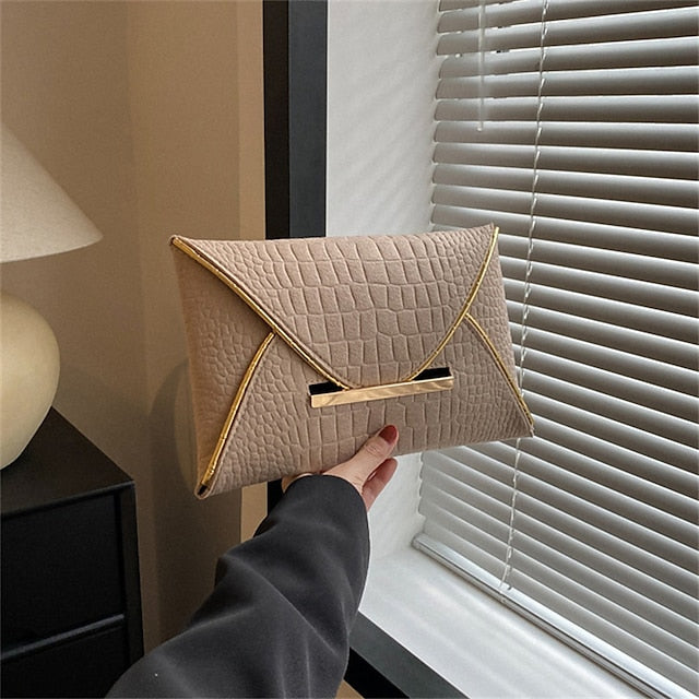 Bags Women's Leather Clutch PU for Bridal Evening FashionChic
