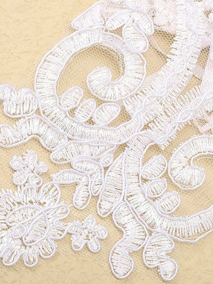 Gloves Vintage White Lace Bridal Elegant – Wedding Fingerless FashionChic