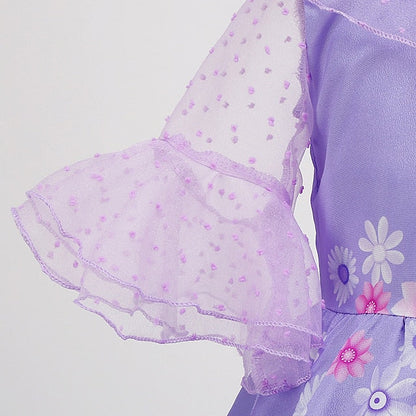 Isabela Dress Princess Girl Fairytale Madrigal Encanto Flower FashionChic