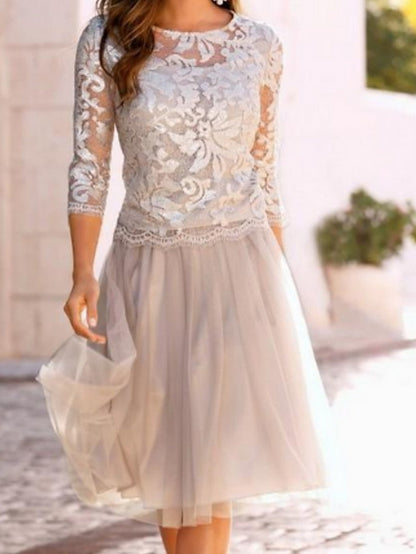 Bride Mother Beach of Wedding the Dress A-Line Guest FashionChic