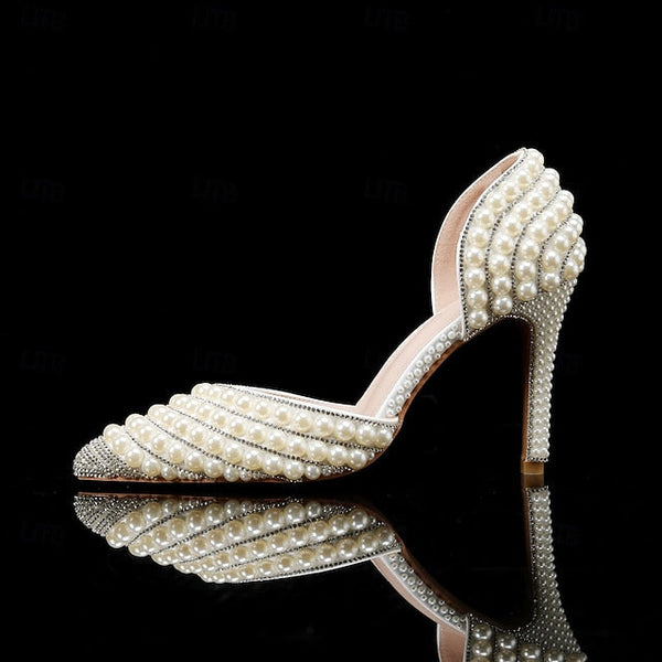 White Comfort Wedding Shoes Women's FashionChic