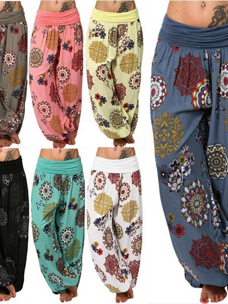 Women's Pants Trousers Harem Pants Palazzo Pants Fashion