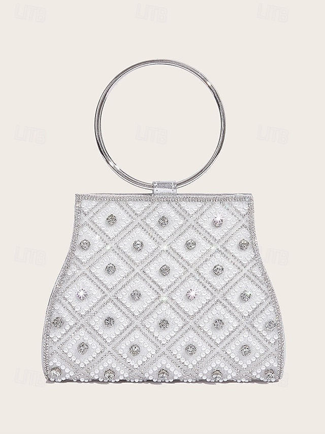 – Embellished Clutch Women's Rhinestone Bag Evening FashionChic
