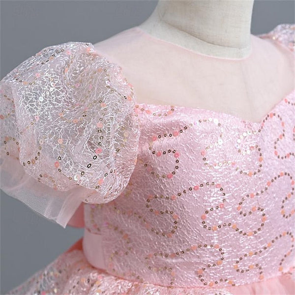 Party Flower Girls' Dress Performance Girl Wedding FashionChic