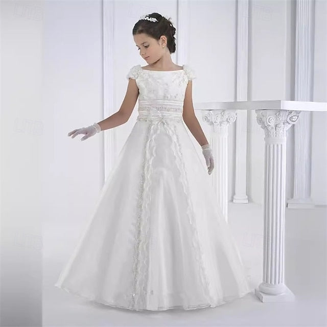 Kid's Dress Formal Flower Girls' Lace Girl FashionChic