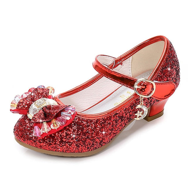 Girls' Party Princess Glitter Mary Sparkling – Shoes Jane FashionChic