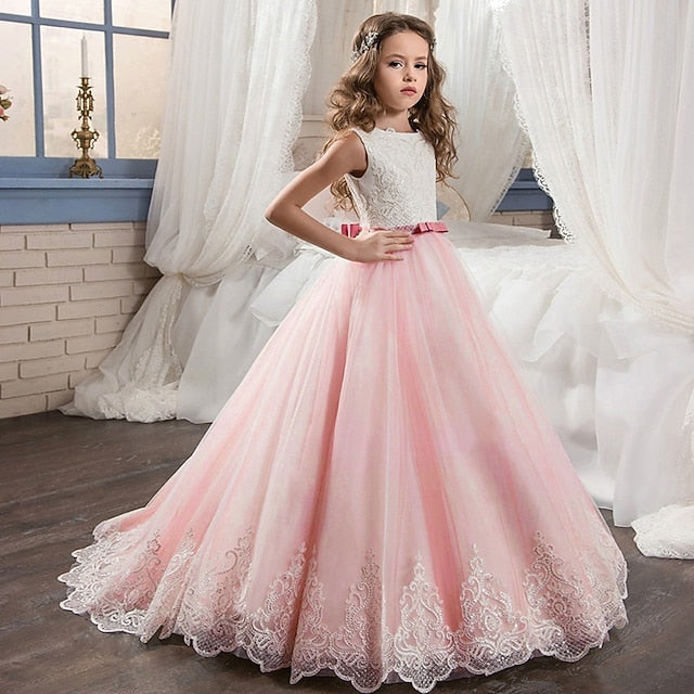 Princess Dress Kid's Girls' Girl Flower FashionChic