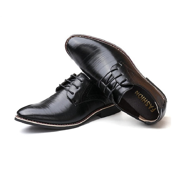 Oxfords Shoes Dress Business Men's Classic Derby FashionChic