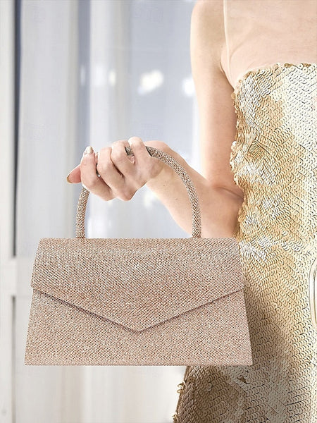 Women's Polyester Clutch Shoulder Evening Bags Bag Flap FashionChic