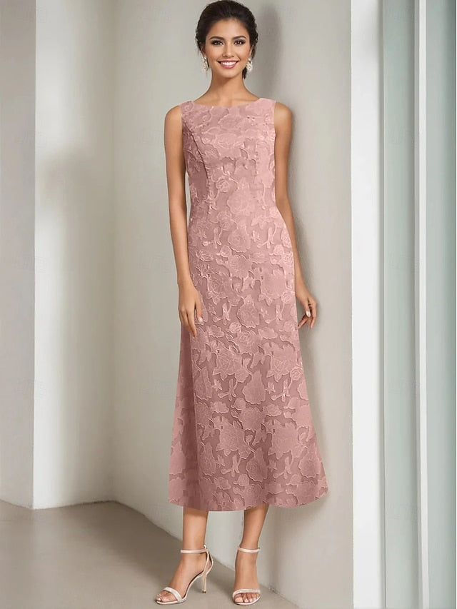 Blue Mother of the Piece Pink A-Line Two Dress Sets Bride FashionChic