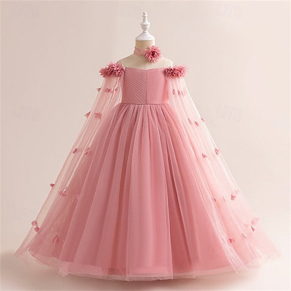Dress Princess Girl Kid's Girls' Flower FashionChic