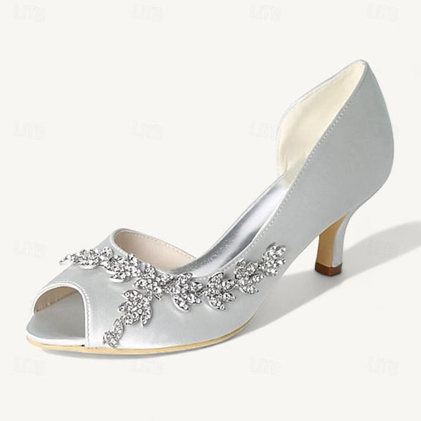 Bridal Women's Bling Shoes Wedding Sparkling FashionChic
