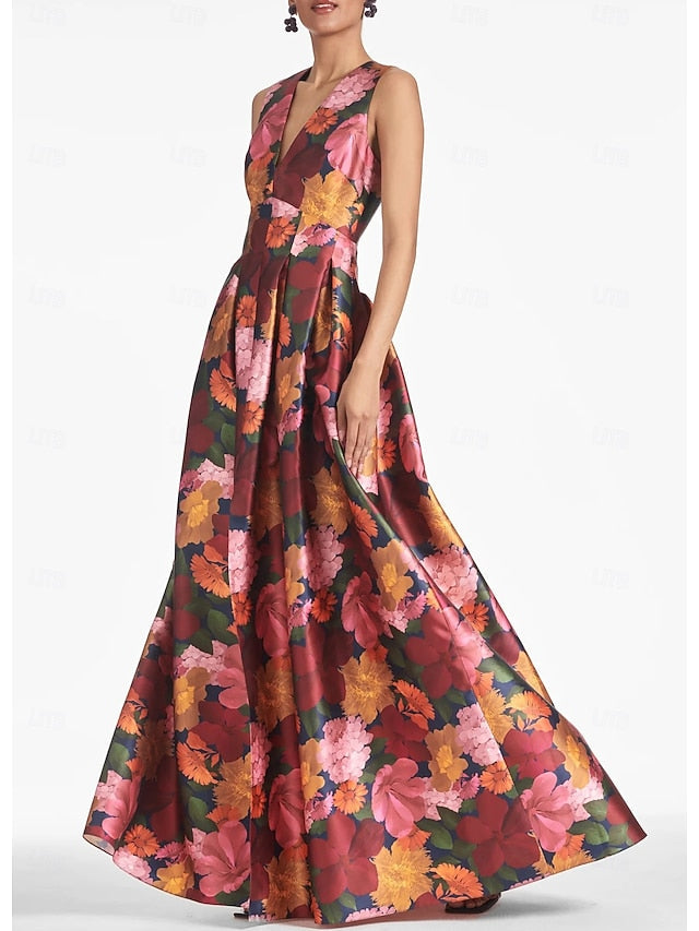 High A-Line Wedding Split Evening Gown Dress Beach Formal FashionChic