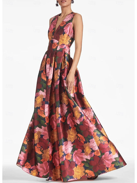 High A-Line Wedding Split Evening Gown Dress Beach Formal FashionChic