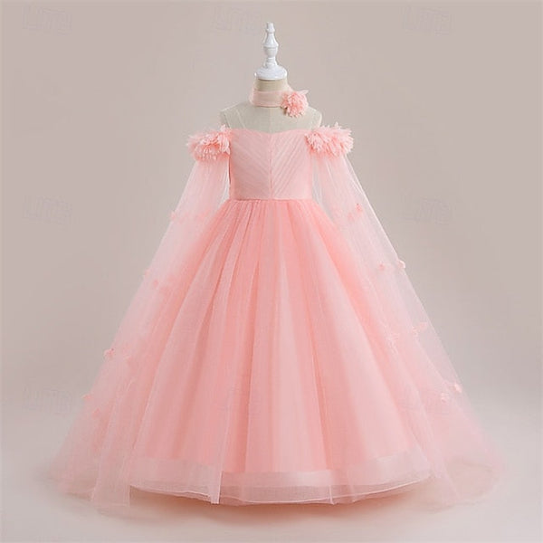 Dress Princess Girl Kid's Girls' Flower FashionChic