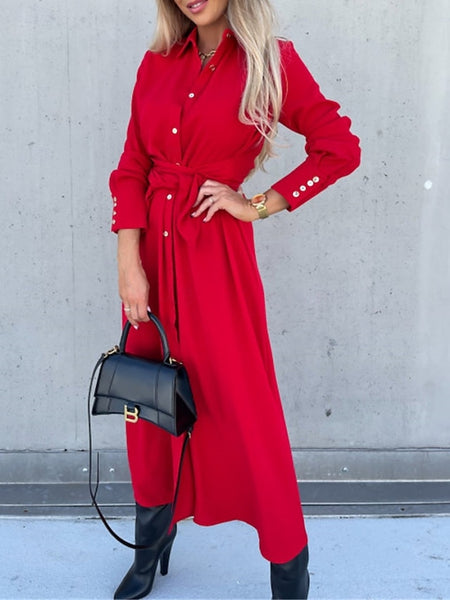 Women's Midi Dress A Line Dress Casual Daily Regular Fit
