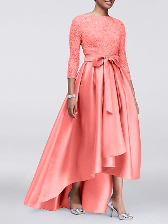 Mother Elegant Size the of Bride Plus Wedding Dress A-Line Guest FashionChic