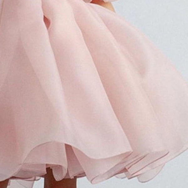 Girl Dress Party Solid Girls' Kids Flower Color FashionChic