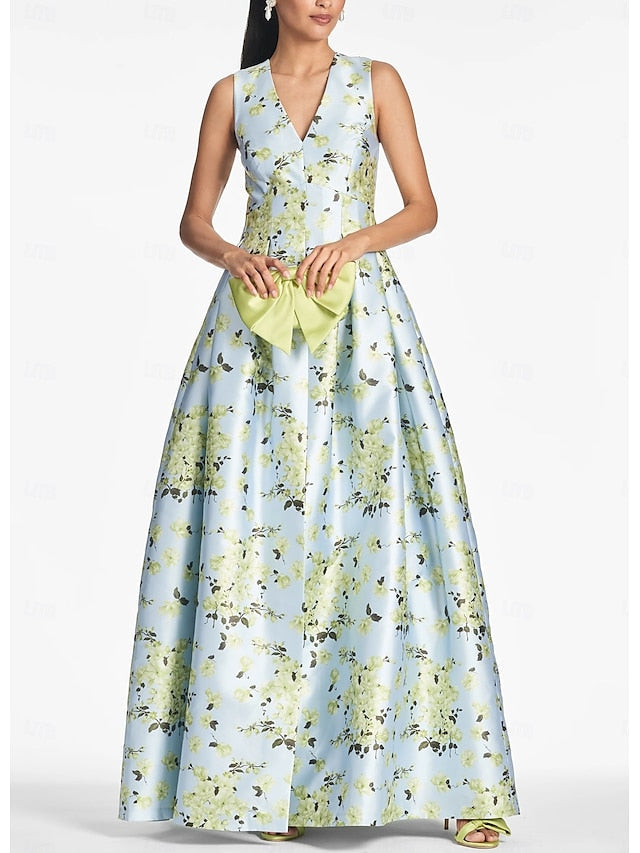 High A-Line Wedding Split Evening Gown Dress Beach Formal FashionChic