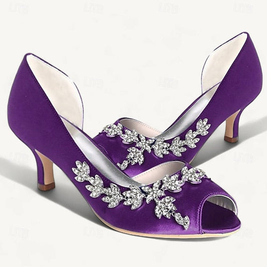 Bridal Women's Bling Shoes Wedding Sparkling FashionChic