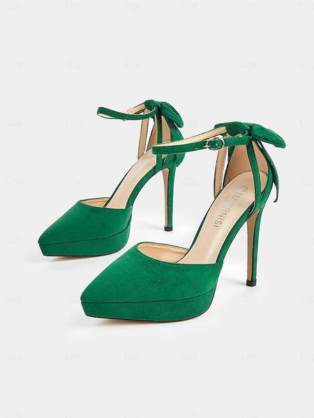 Platform Strap Heels Ankle with Elegant Stiletto Women's FashionChic