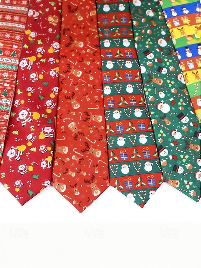 Christmas Neckwear Fun Ties Men's Festive Holiday – and FashionChic