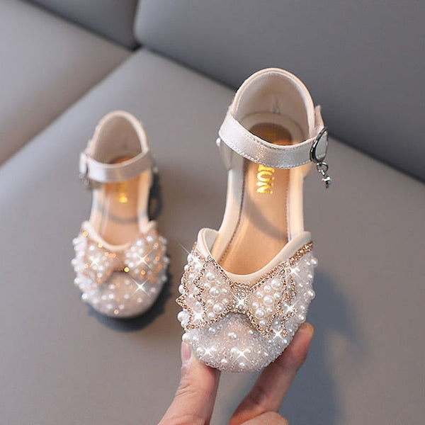 Dress Girls' Flats PU Daily Shoes Rubber Glitters Lolita FashionChic