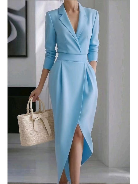 Halloween Women's Midi Dress Wrap Dress Bodycon Dress Work FashionChic
