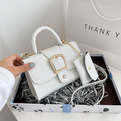 Durable PU Handbag Leather Women's Crossbody Bag Daily FashionChic