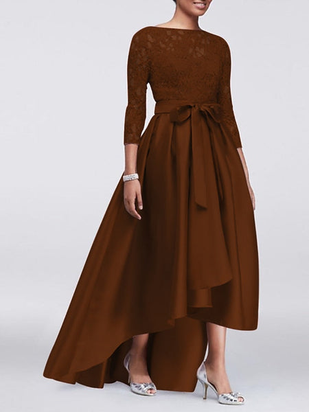 Plus Size Mother Dress Bride Wedding Guest the of A-Line Elegant FashionChic