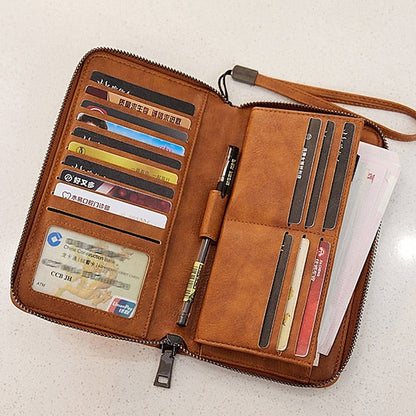 Leather Bag Outdoor Mobile Wallet Daily Women's Phone PU FashionChic