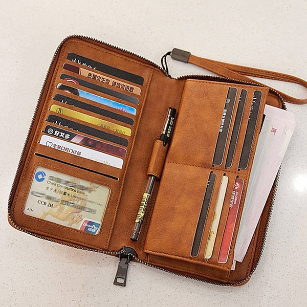 Phone Wallet Women's Leather Bag Mobile Daily PU Outdoor FashionChic