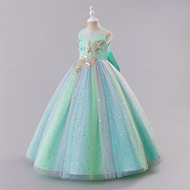 Girls' Princess Dress Flower Kid's Girl FashionChic