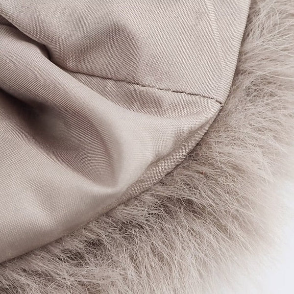 Comfortable Warm Coat Fur Women's Buttons Pocket Faux FashionChic