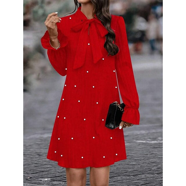Women's Mini Dress Casual Dress Elegant Fashion Modern