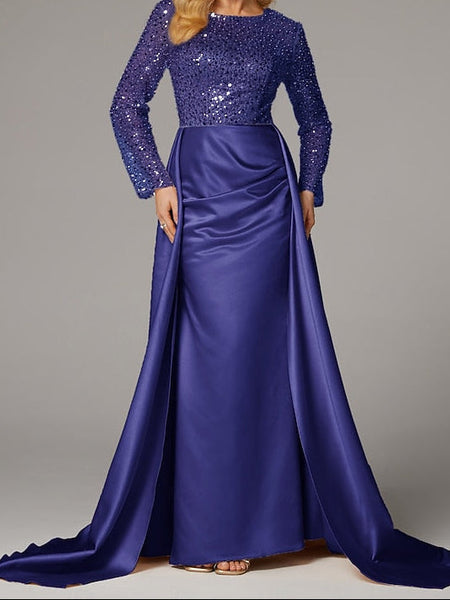 Masquerade Gown Dress Mermaid Carnival Floor Elegant Evening FashionChic