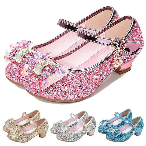 Girls' Party Princess Glitter Mary Sparkling – Shoes Jane FashionChic