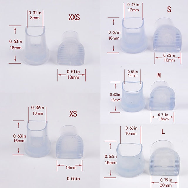 for Anti-Slip Women Protectors Heel Clear High – Stiletto FashionChic