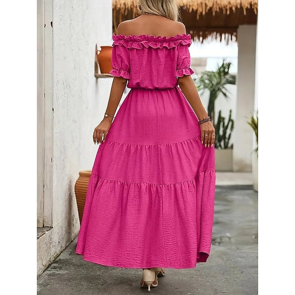 Women's Long Dress Maxi Dress Swing Dress Summer Dress FashionChic